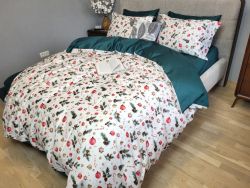 Сатин PREMIUM, DECORATIONS (Полуторний)