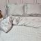Постільна білизна HEART Platinum жакард MERISET - Сімейний на резинці