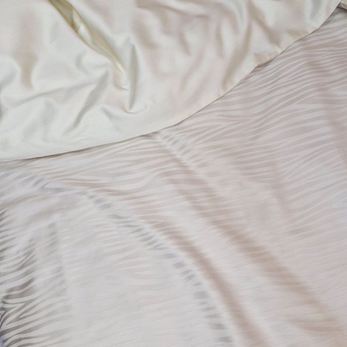 Постільна білизна ANIMAL SAND жакард MERISET - Полуторний на резинці