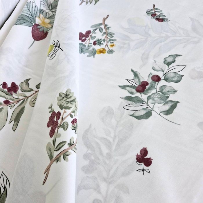 Постільна білизна Ідилія Сатин MERISET - Сімейний на резинці