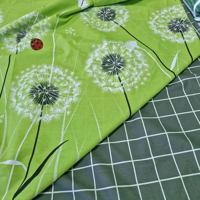 Постільна білизна Весняний ранок Бязь Люкс MERISET - Сімейний на резинці