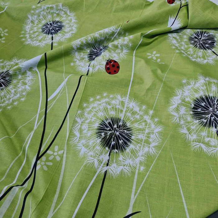 Постільна білизна Весняний ранок Бязь Люкс MERISET - Сімейний на резинці