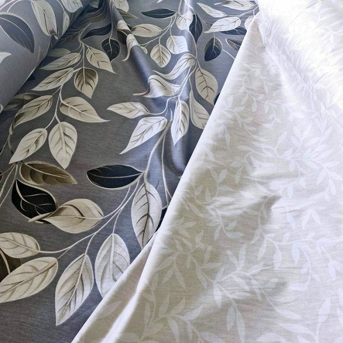 Постільна білизна Фріда Сатин MERISET - Сімейний на резинці