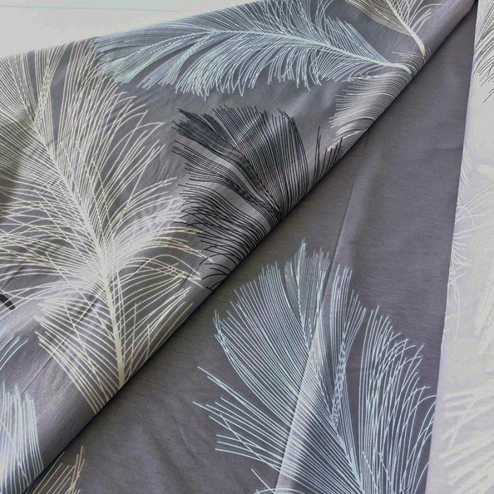 Постільна білизна Пір'ячко Сатин MERISET - Двоспальний на резинці