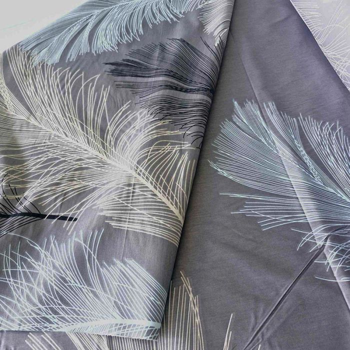 Постільна білизна Пір'ячко Сатин MERISET - Двоспальний на резинці