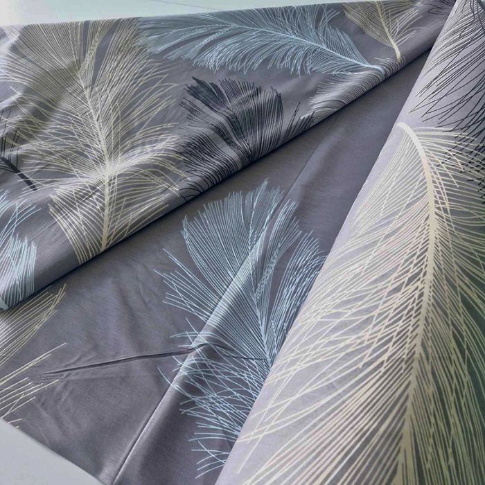 Постільна білизна Пір'ячко Сатин MERISET - Двоспальний на резинці