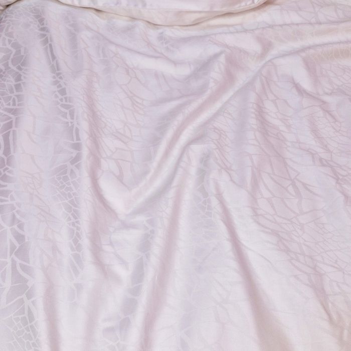 Постільна білизна Жакард WHITE ELEGANT сатин MERISET - Сімейний на резинці