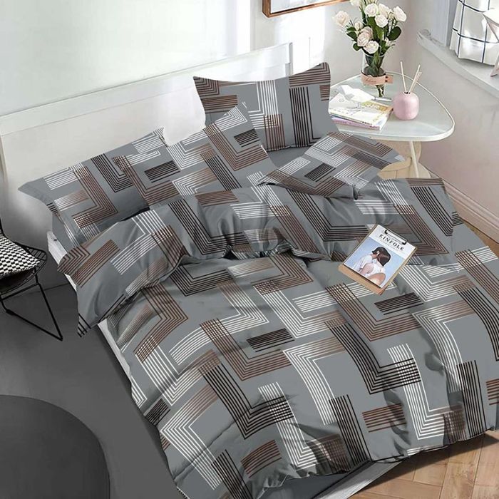 Постільна білизна Бязь Люкс Сіметрія MERISET - Полуторний