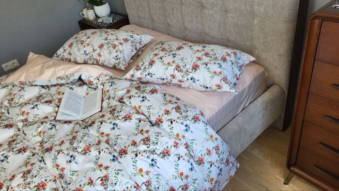 Сатин PREMIUM, LITORE (Полуторний)