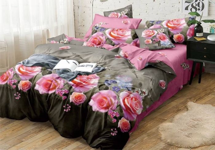 Розалия, сатин двуст. 50/70 нав. (Полуторний)