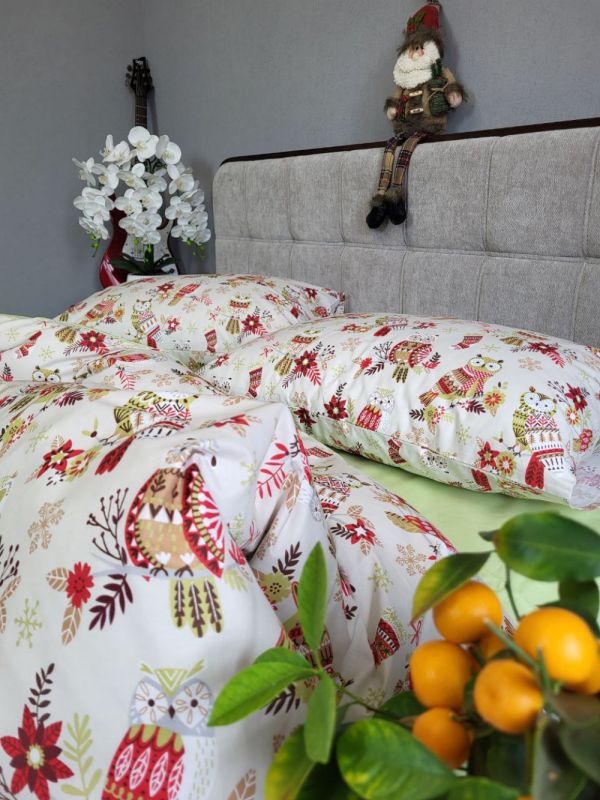 Совенята, cotton (Полуторний)