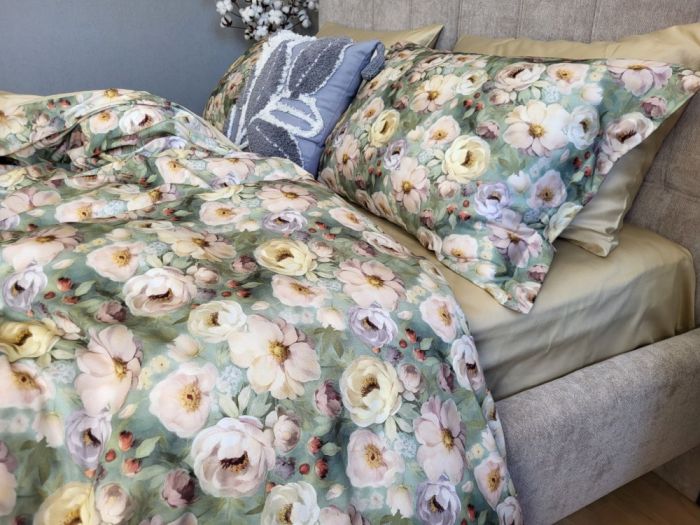 Сатин PREMIUM, SWEETY (Полуторний)