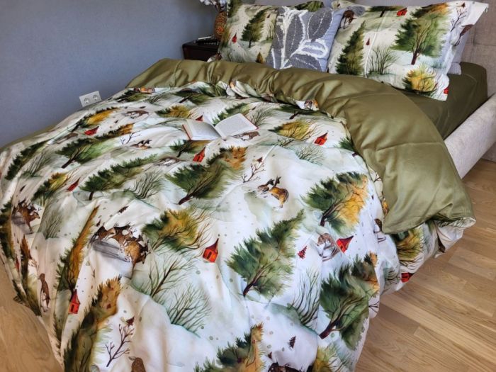 Сатин PREMIUM, BEMBI (Полуторний)