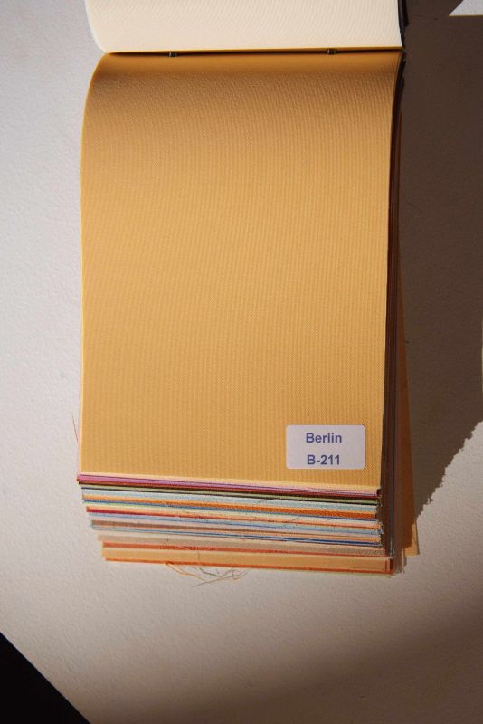 Рулонна штора Berlin відкритого типу Помаранчевий