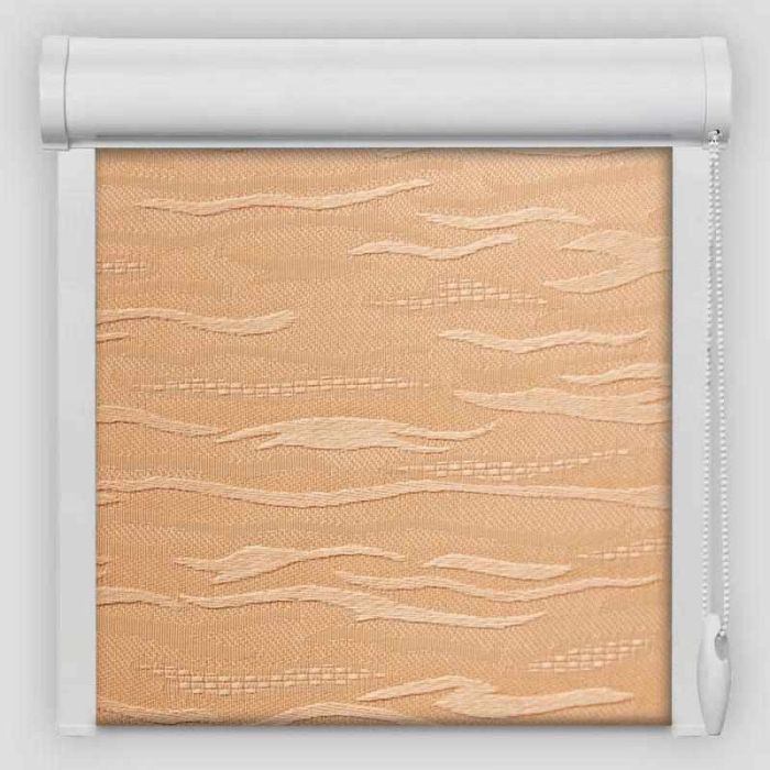 Рулонна штора Лазур закритого типу Помаранчевий