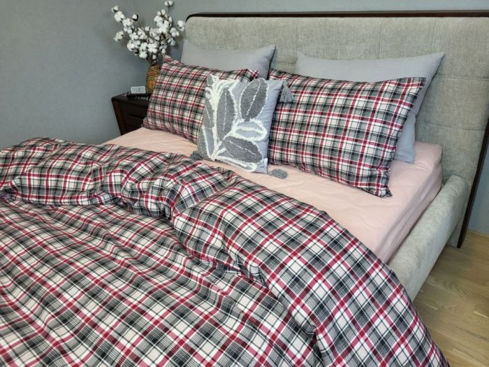 Фагот/пудров., Turkish flannel підк. двустор. (Полуторний)