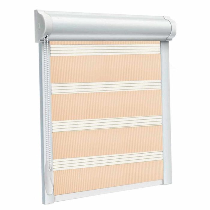 Рулонна штора Secret DN день-ніч закритого типу П-подібна Рожевий