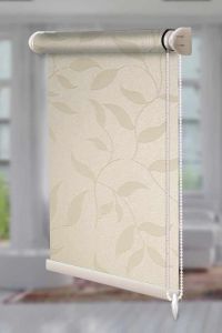 Рулонна штора Натура відкритого типу Молочний