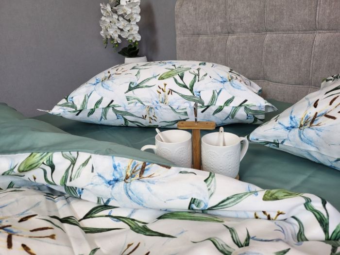 Сатин PREMIUM, LILI підк Цільн., 70/70-двост. нав. (Полуторний)