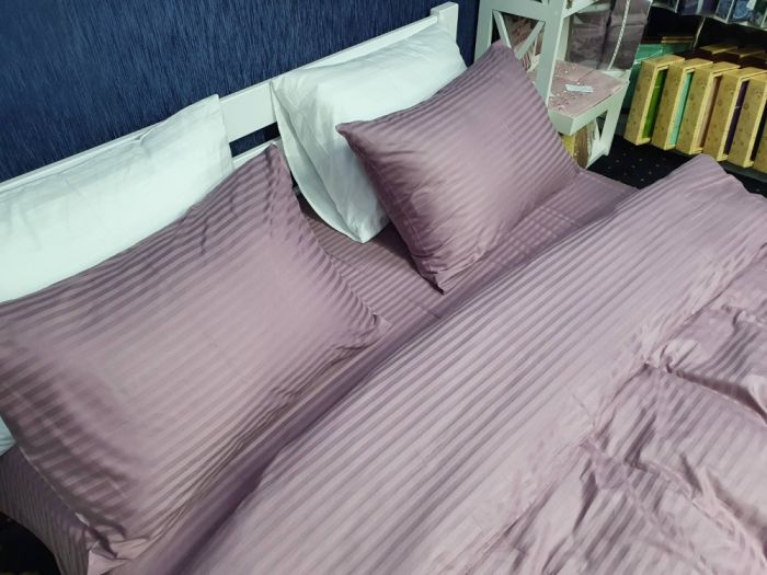 Stripe LUX LIGHT PLUM 1/1см (Полуторний)