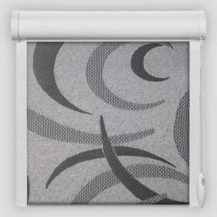 Рулонна штора Фестиваль закритого типу Сірий