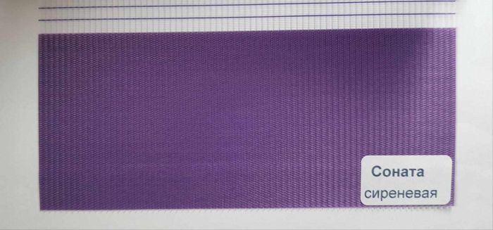 Рулонна штора Secret DN день-ніч закритого типу П-подібна Фіолетовий