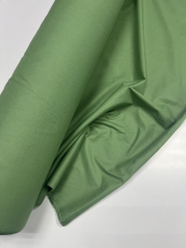 Зелена мята, ранфорс (Полуторний)