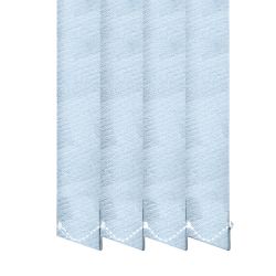 Жалюзі на вікно Макраме вертикальні 127 мм тканинні Блакитний