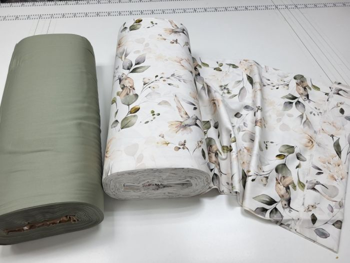 Сатин PREMIUM, BIRDS (Полуторний)