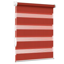 Рулонна штора Secret 208С день-ніч відкритого типу Цегляний