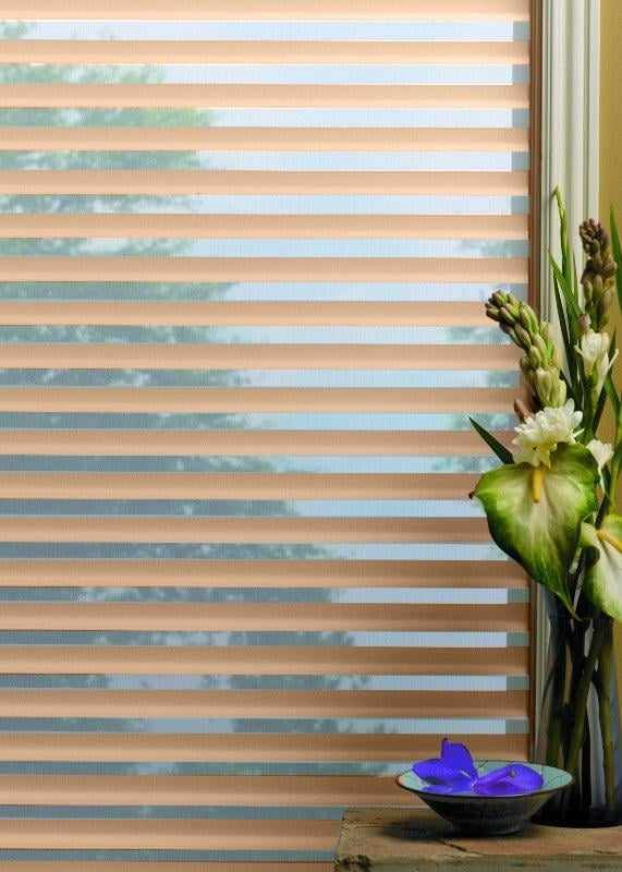 Рулонна штора Силуeт-3D день-ніч відкритого типу Лате