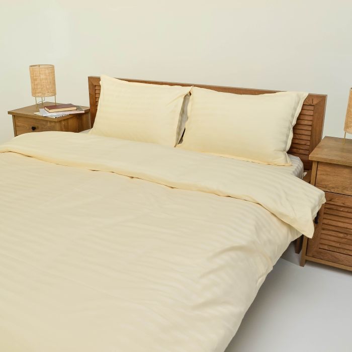 Комплект постільної білизни Tiare Полуторний Сатин Stripe 70