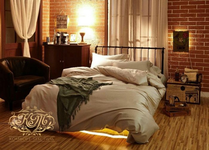 Сатин однотонний SOFT SALMON, №169 (Полуторний)