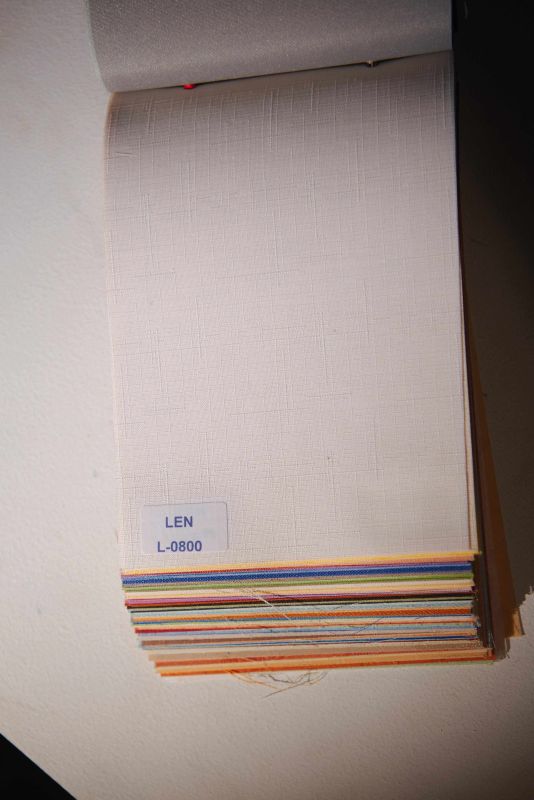 Рулонна штора Льон відкритого типу Білий (Len-RSS-01-858)