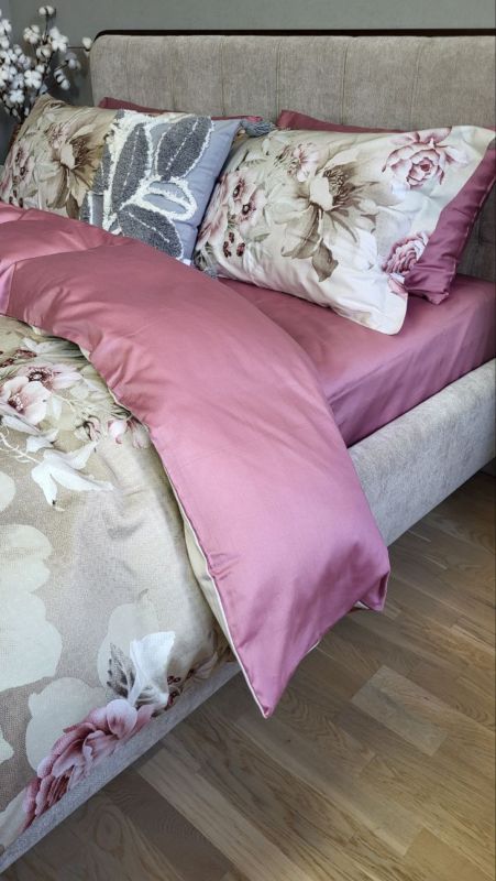 Сатин PREMIUM, QUEEN (Полуторний)