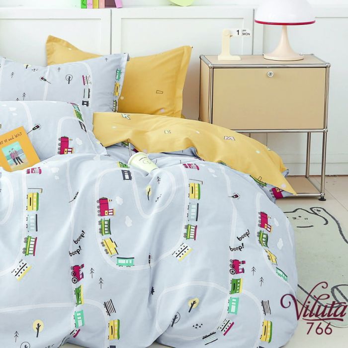 Комплект постільної білизни Viluta Підлітковий Сатин Twill 766