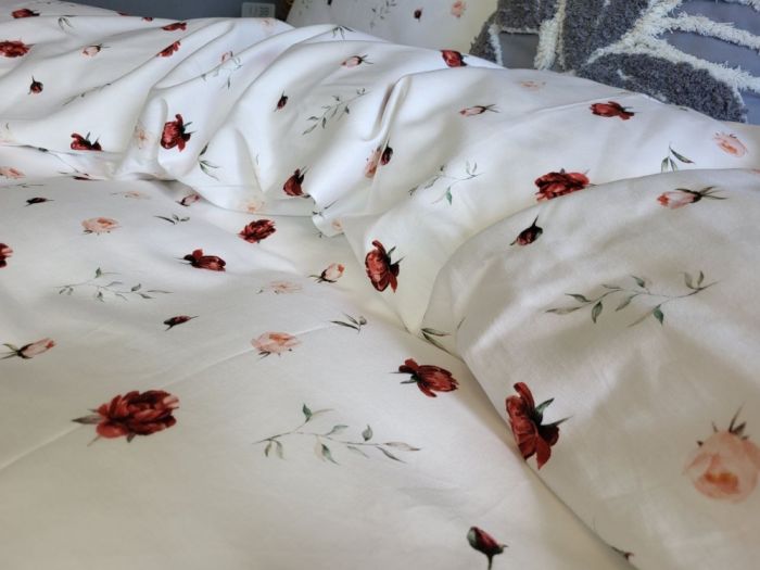 Сатин PREMIUM, VICTORIA (Полуторний)