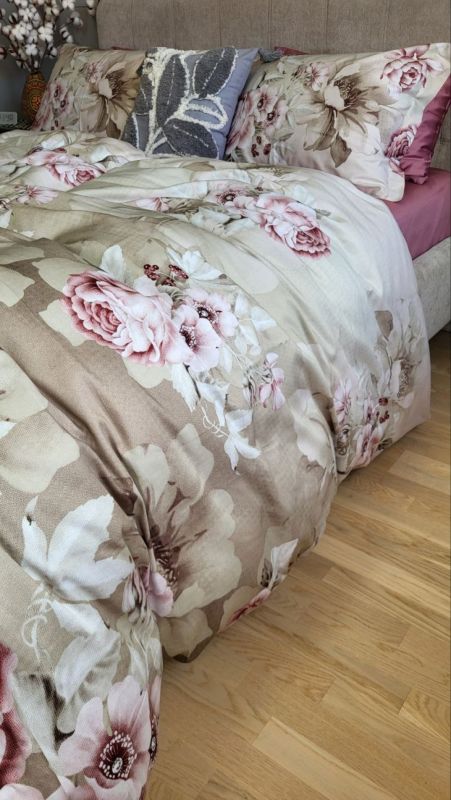 Сатин PREMIUM, QUEEN (Полуторний)