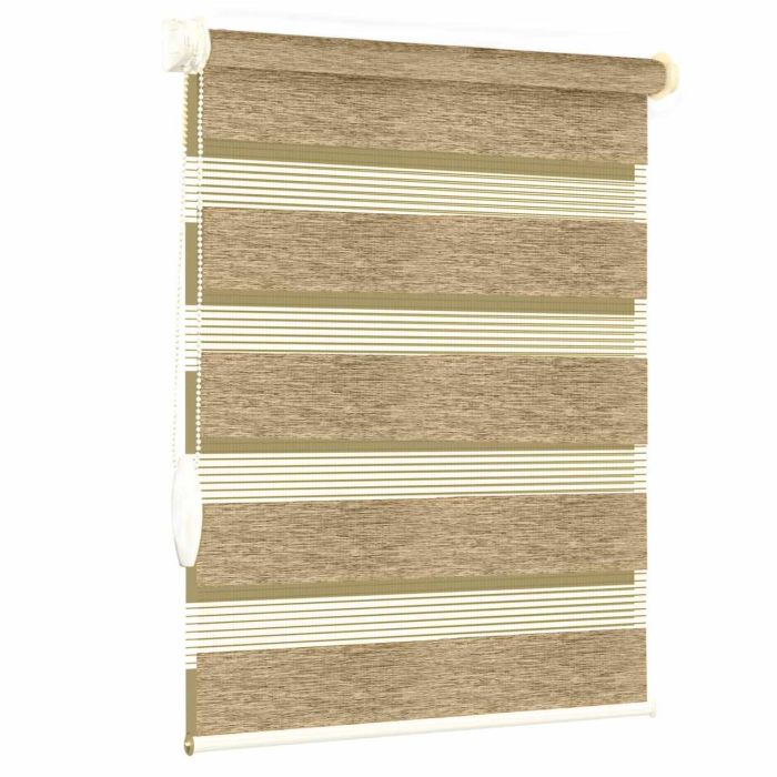 Рулонна штора Imagine DN день-ніч відкритого типу Бежевий