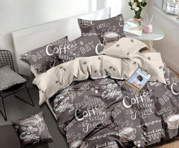 Аромат кави, ранфорс (Полуторний)