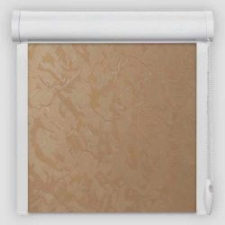 Рулонна штора Шовк закритого типу Бежевий