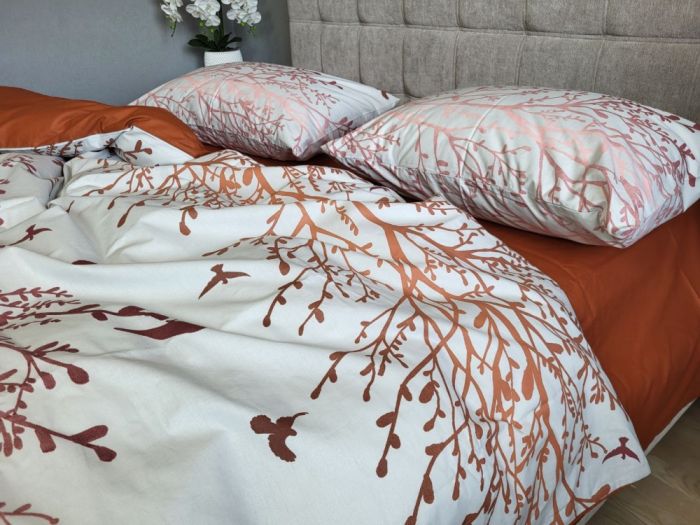 Міраж теракот, cotton (Полуторний)