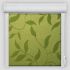 Рулонна штора Натура закритого типу Зелений