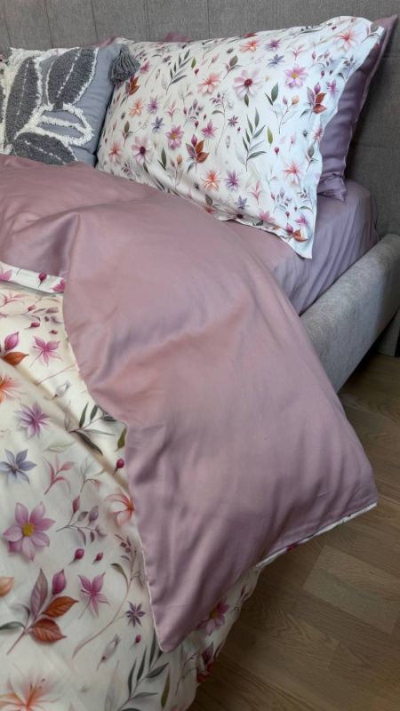 Сатин PREMIUM, FLOWER DREAM (Полуторний)