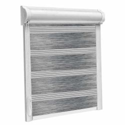 Рулонна штора Imagine DN день-ніч закритого типу П-подібна Сірий