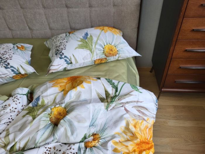 Сатин PREMIUM, SUNSHINE нав 50*70см (Полуторний)