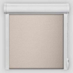 Рулонна штора Перла закритого типу Молочний