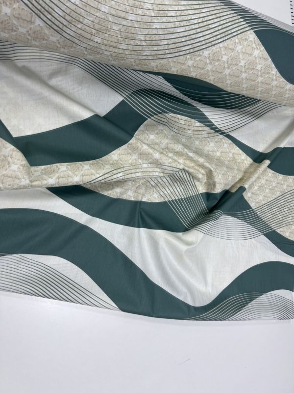 Хвиля, сатин (Полуторний)