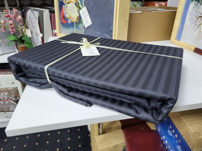 Stripe LUX DARK NIGHT 1/1см (Полуторний)