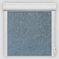 Рулонна штора Шовк закритого типу Блакитний